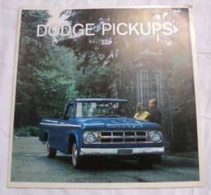 Dodge 1968 Pickup Truck Sales Brochure  