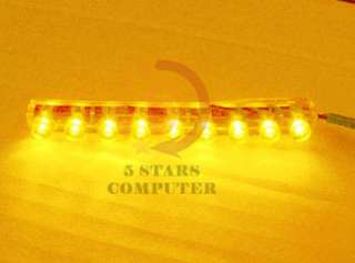 Yellow 9 LED LIGHT fit Hummer H2 SUT H3 H3T SUV H1  
