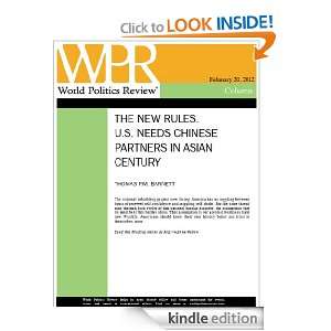 Needs Chinese Partners in Asian Century (The New Rules, by Thomas 