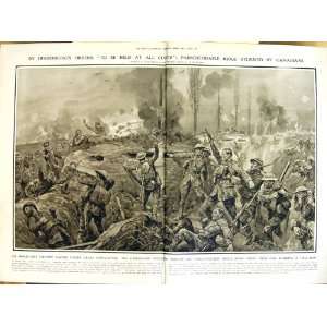  1917 HINDENBURG PASSECHENDAELE WAR CANADA SOLDIERS