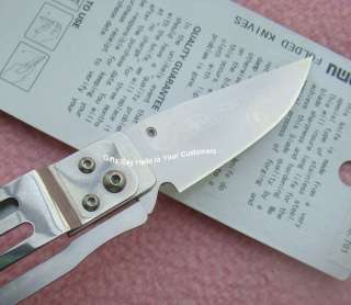 SANRENMU 100% Stainless Steel Folding Pocket Knife 701  
