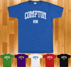 COMPTON T shirt   California LA Los Angeles Cali XS 4XL  