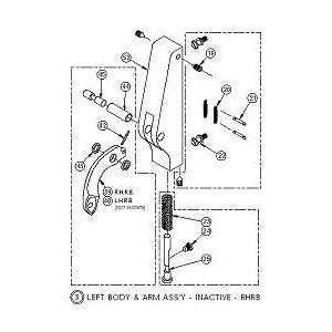   Left Inactive Body & Arm Assembly F/RHRB Device 628 