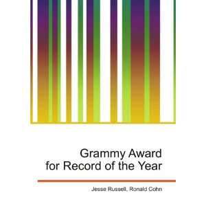  Grammy Award for Record of the Year Ronald Cohn Jesse 