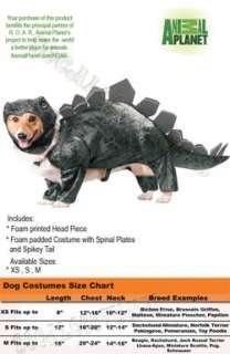 Animal Planets Stegosaurus Dog Costume