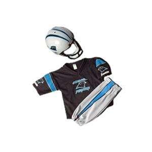  Carolina Panthers Youth NFL Team Helmet and Uniform Set 