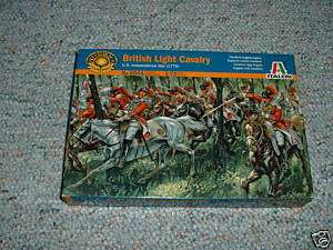 Italeri 1/72 HO British Light Cavalry 1776 War  