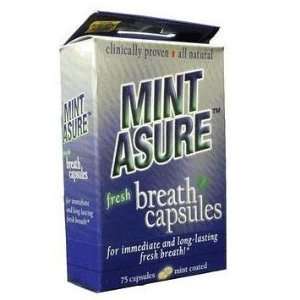 Health Asure Mint Asure Fresh Breath Capsules   75 Capsules (image may 