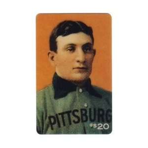 Collectible Phone Card $20. (33u) Honus Wagner T 206 Rare Baseball 