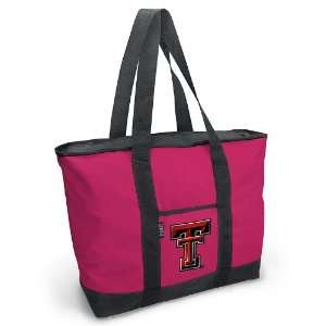  Tech Pink Tote Bag TTU Red Raiders   For Travel or Beach Best Unique 