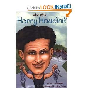  Who Was Harry Houdini? [Paperback] Tui Sutherland Books