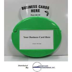 Green   Our Best Outdoor Vehicle Business Card Holder   By Clear Lake 