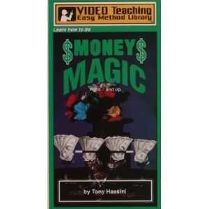   Hassini Learn How to Do Money Magic [Vhs Video] Tony Hassini Books
