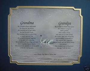   & GRANDPA PERSONALIZED POEMS GIFTS FOR ANNIVERSARY, CHRISTMAS, ETC