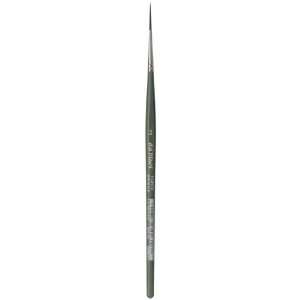   263 Forte Synthetic Liner/Rigger Paint Brush with Short Handle, Size 2