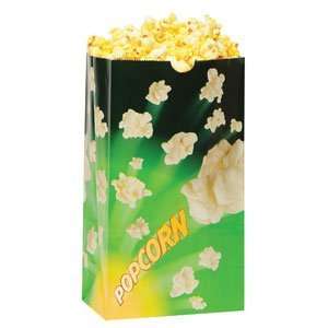 Gold Medal 2232 130 oz. Green Laminated Popcorn Bag 500 / CS  