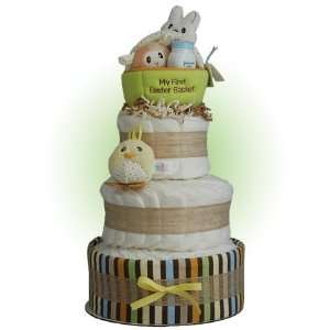  My First Easter 3 Tier Baby Shower Diaper Cake Baby