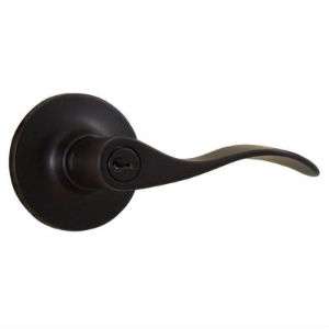 Bordeau Oil Rubbed Bronze Entry Door Lever  