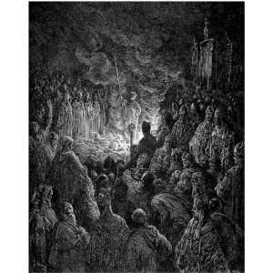   Dore Crusades Barthelemi Undergoing The Ordeal Of Fire