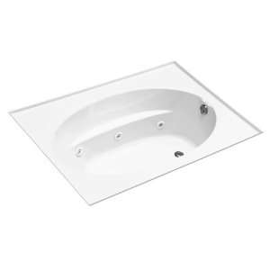   Heater, Three Sided Integral Tile Flange and Right Hand Drain, White
