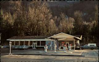   BC Bridal Falls Gulf Service GAS STATION VINTAGE CARS Old PC  