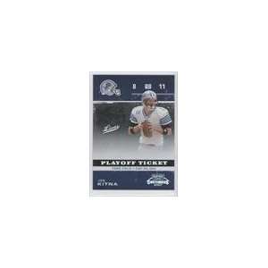   Contenders Playoff Ticket #34   Jon Kitna/199 Sports Collectibles