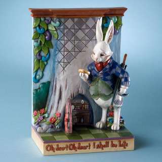 Jim Shore Disney White Rabbit Figurine 4013029 NIB  