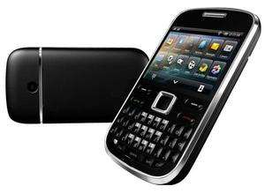 UNLOCKED QWERTY DUAL SIM FM QUAD BAND GSM CELL PHONE T6 BLACK  