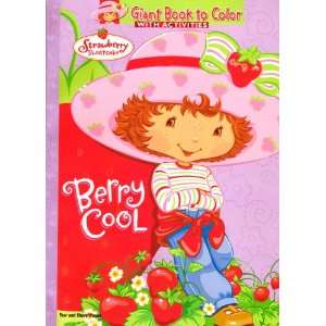    Strawberry Shortcake Giant Book to Color ~ Berry Cool Toys & Games