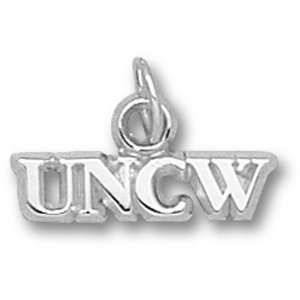   No Carolina Wilmington Sm UNCW Pendant (Silver)