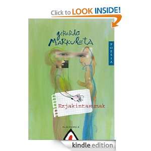 Ezjakintasunak (Basque Edition) Gerardo Markuleta  Kindle 