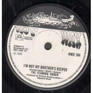  IM NOT MY BROTHERS KEEPER 7 INCH (7 VINYL 45) UK HOT 
