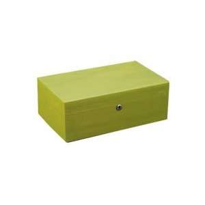  Siglo Vibrant Series Humidor   75 Cigars  Lime Green