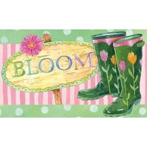    Indoor/Outdoor Floor Mat,Boots and Bloom Patio, Lawn & Garden