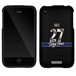  Ray Rice Signed Jersey on AT&T iPhone 3G/3GS Case by 
