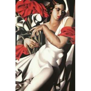  Tamara de Lempicka 33.75W by 51.5H  Portrait of Ira 