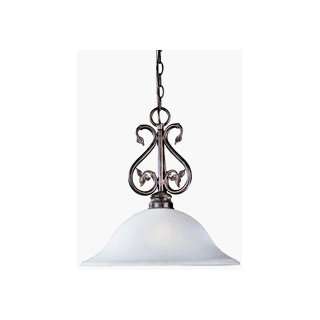   Collection Pendant In Iron Oxide Finish   1 Bulb