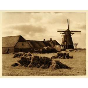  1932 Windmill Holmland Mill Ringkoebing Farm Hielscher 