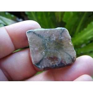   Gemqz Chiastolite Cross Slab Polished Immortality  