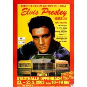  Elvis Presley   Ausstellung 2003   CONCERT   POSTER from 