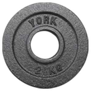  York Cast Iron Olympic Plate (Uncalibrated) 2.5 kg Health 
