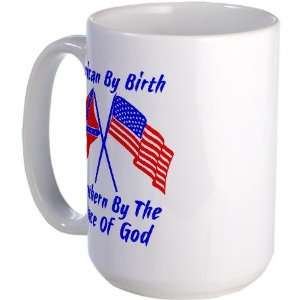  Southern By Grace Of God Texas Large Mug by  