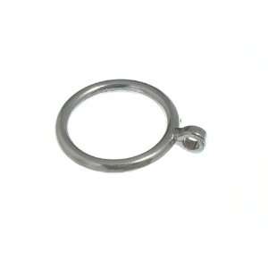  METAL CURTAIN POLE ROD RING CP CHROME PLATED 28MM ID 