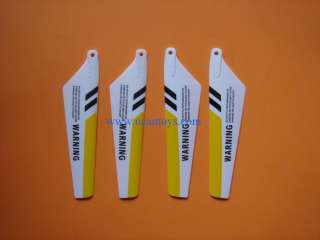 Syma S107 Metal Gyro RC Helicopter Yellow Blades Set  