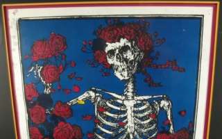 Stanley Mouse Bones & Roses Hand Printed Signed Poster  