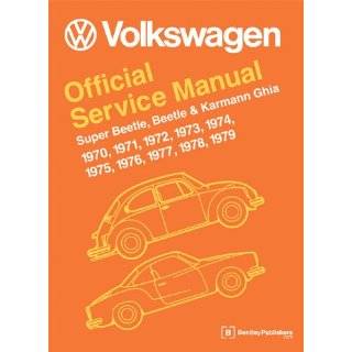  Volkswagen Beetle and Karmann Ghia Official Service Manual 