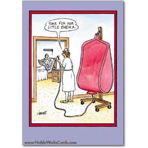  Funny Get Well Card Little Enema Humor Greeting Tom Cheney 