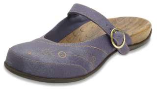 Orthaheel Melissa Mule Womens Slip on Shoes Denim 2012  