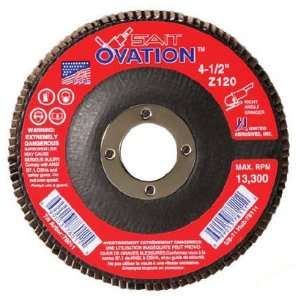 Sait Ovation Flap Disc   4 1/2 Zirconium Type 27 78005  