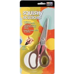  Uchida SQSHYSC01 Marvy Squishy Handle Scissors, 6 Inch 